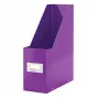 LEITZ Click & Store WOW žurnālu turētājs A4, violets, ciets kartons ar PP plēvi, montāža ar spiedpogām, 1 gab. (6047-00-62)
