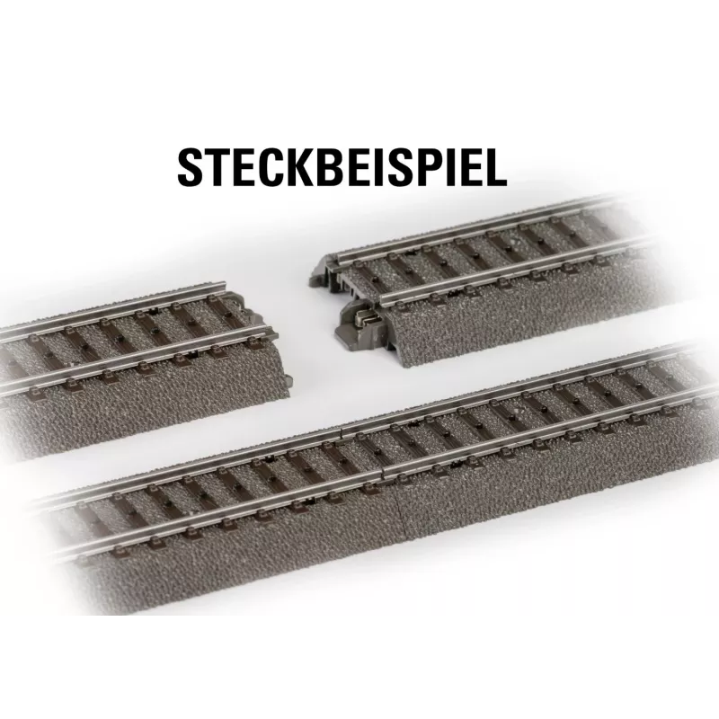 Märklin 24130 C-Gleis taisnais sliežu posms 188,3 mm