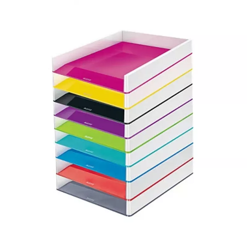 LEITZ WOW Duo Colour dokumentu paliktnis A4 Ledus zilā/Baltais 5361-10-51