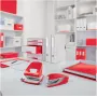 LEITZ WOW A4 dokumentu mape ar elastīgām aizdarēm, PP laminēts kartons, sarkana, 150 lapas, 3982-00-26