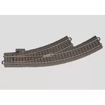Märklin 24671 H0 C-Track līkņu sliedes R6 30°