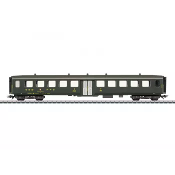 Märklin 043383 H0 vieglmetāla pasažieru vagons 2. klase SBB