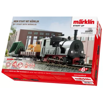 Märklin 29133 HO mēroga kravas vilciena sākuma pakete ar baterijām un infrasarkano staru tālvadību