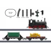 Märklin 29133 HO mēroga kravas vilciena iesācēju komplekts ar bateriju darbību un infrasarkano tālvadību