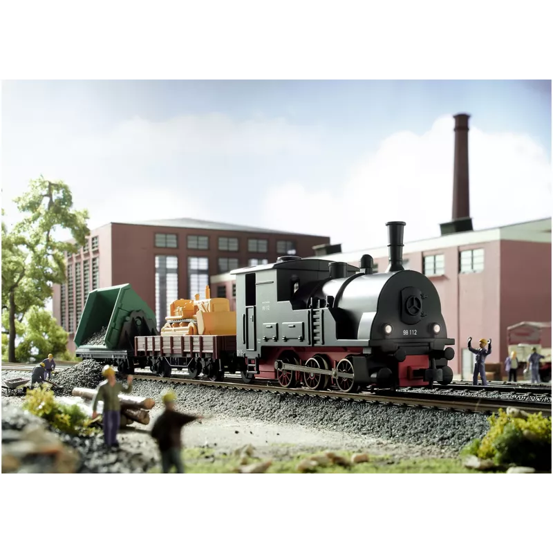 Märklin 29133 HO mēroga kravas vilciena iesācēju komplekts ar bateriju darbību un infrasarkano tālvadību