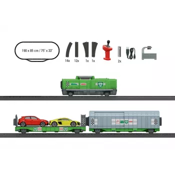 Märklin World 29347 H0 sākuma pakete Auto pārvadājumi