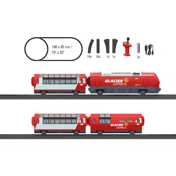 Märklin World 29348 H0 starta komplekts Glacier Express (29348)
