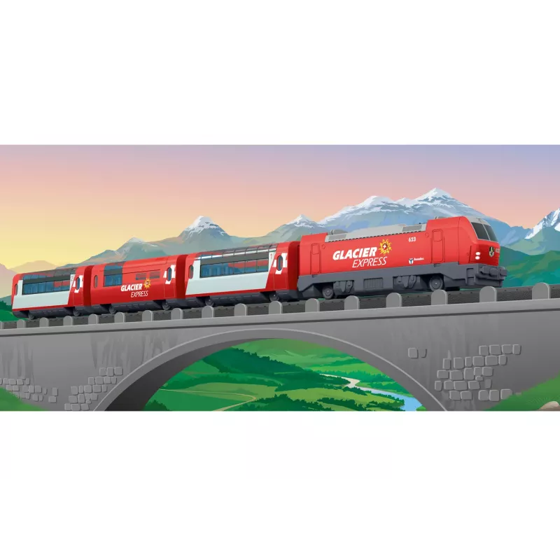 Märklin World 29348 H0 starta komplekts Glacier Express (29348)