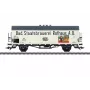 Märklin 046805 H0 AC Rungenwagen Rlmms 580 Deutsche Bundesbahn IV ēra platforma ar statņiem