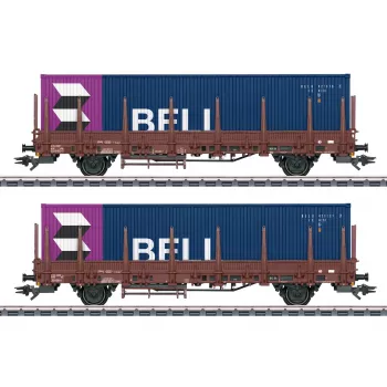 Märklin 046939 H0 segtais kravas vagons Gms 30 DB III ēra AC