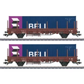 Märklin 046939 H0 segtais kravas vagons Gms 30 DB III ēra AC