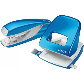 Leitz Nexxt WOW skavotāja un perforatora komplekts, metāliski zilā krāsā 5095-10-36