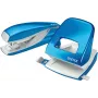 LEITZ Nexxt WOW skavotājs un perforators, metāliski zils, 30 loksnes, blisteriepakojumā 5095-10-36