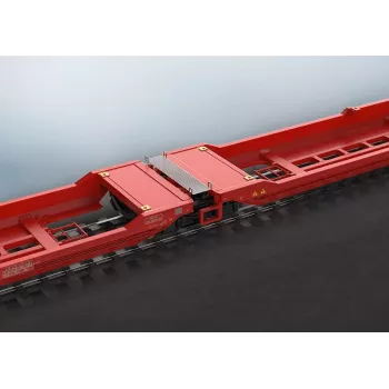 Märklin 47470 H0 bīdāmo sienu kravas vagons Hbbillns 305 DB AG V ēra
