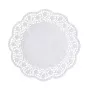 PAPSTAR Tortenspitzen apaļie kūku paliktņi Ø 28 cm, 100 gab., baltas mežģīņu apmales 12268