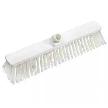 Haug Bürsten Slotas galva, balta plastmasa, 40 cm plata (8885)