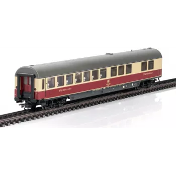 Märklin 43872 H0 TEE Rheingold restorāna vagons WRümh 132, DB IV ēra, zils/ krēmkrāsas