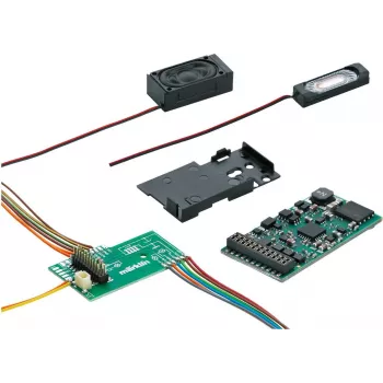 Märklin 60976 mSD/3 dīzeļlokomotīves skaņas dekoders ar shēmas plati