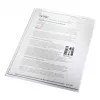 Leitz A4 dokumentu uzmavas, 0,13 mm PP, zaļas, 100 gab. 40000055