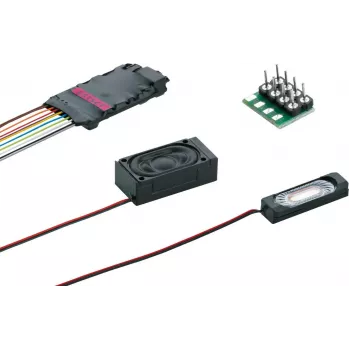 Märklin 60986 mSD/3 dīzeļlokomotīves skaņas dekoders ar vadu saišķi