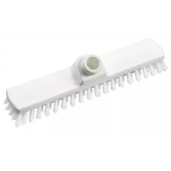 Haug Bürsten skrāpējamā birste, balta plastmasa, 28,0 cm plata (88100)