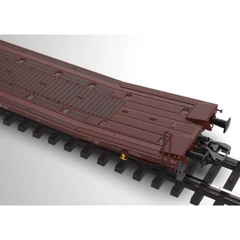 Märklin 47430 H0 platformu vagonu pāris Laads 800B no Transwaggon GmbH