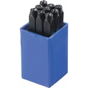 Brüder Mannesmann 9 daļu ciparu zīmju komplekts 10 mm (245-10)