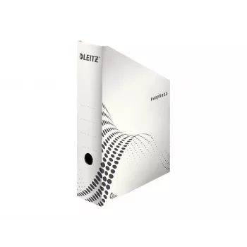 LEITZ easyboxx žurnālu turētājs A4 balts, 100% pārstrādāts gofrēts kartons, automātiska montāža - 25 gab. (6140-00-00)