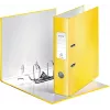 Leitz 180° WOW A4 sviras arhivēšanas mape dzeltena 80mm mugura 600 lapas kartons 10050016
