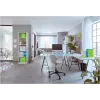 Leitz 180° WOW A4 sviras arhivēšanas mape ar apaļajiem gredzeniem, kartona, zaļa, 600 lapām, 80 g/m² (10050054)