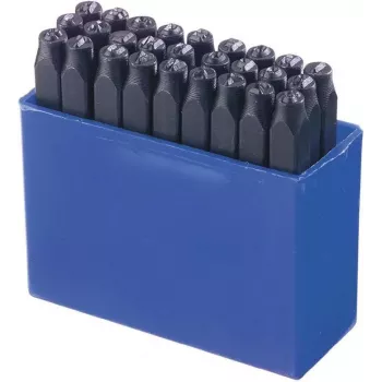 Brüder Mannesmann 27 daļu burtu kalumu komplekts 3 mm (243-B-3MM)