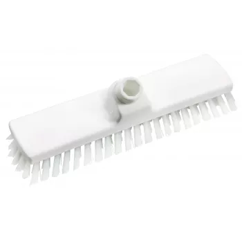 Haug Bürsten 8770 skrubja sukas galva, balts PP korpuss, PBT sarini, 300 mm plata