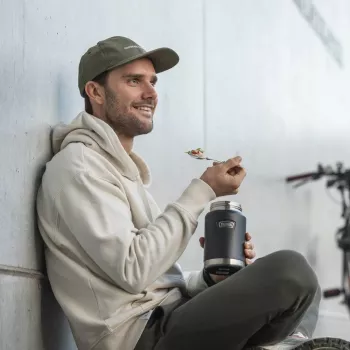 THERMOS ICON termoss ēdienam 0,71 L melns, vakuuma izolācija, nerūsējošais tērauds 4120333071