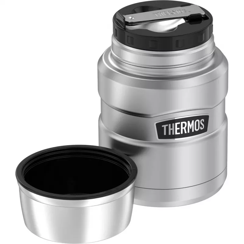 THERMOS SK termoss ēdienam, melns/sudrabs, 470 ml, 4001233047