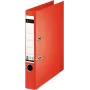 LEITZ 180° sviras arhivēšanas mape A4 50 mm gaiši sarkans kartons 1008-00-20