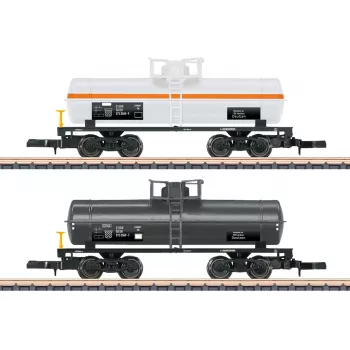 Märklin 082524 Z mēroga privāto cisternu vagonu kopa DR, III periods, 3 vagoni, ierobežota tirāža