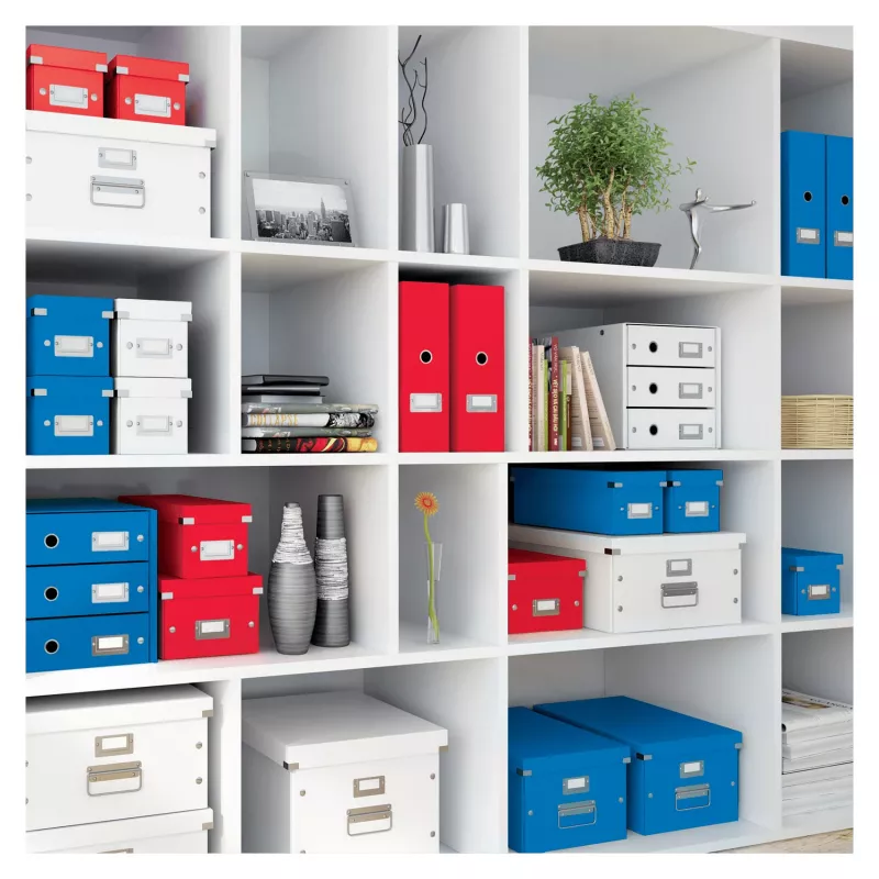 Leitz Click & Store WOW dokumentu kaste no kartona, sarkana, 60440026