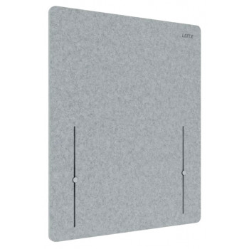 LEITZ Cosy galda nodalījuma ekrāns 61220085, gaiši pelēks, 60 x 70 cm, PET filcs