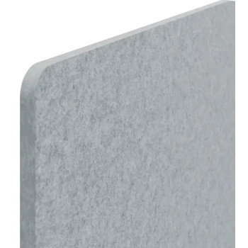 LEITZ Cosy galda nodalījuma ekrāns 61220085, gaiši pelēks, 60 x 70 cm, PET filcs
