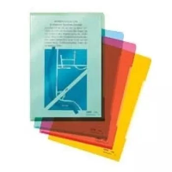 LEITZ A4 dokumentu uzmavas 0,15 mm, dažādās krāsās, 10 gab. 4153-02-99