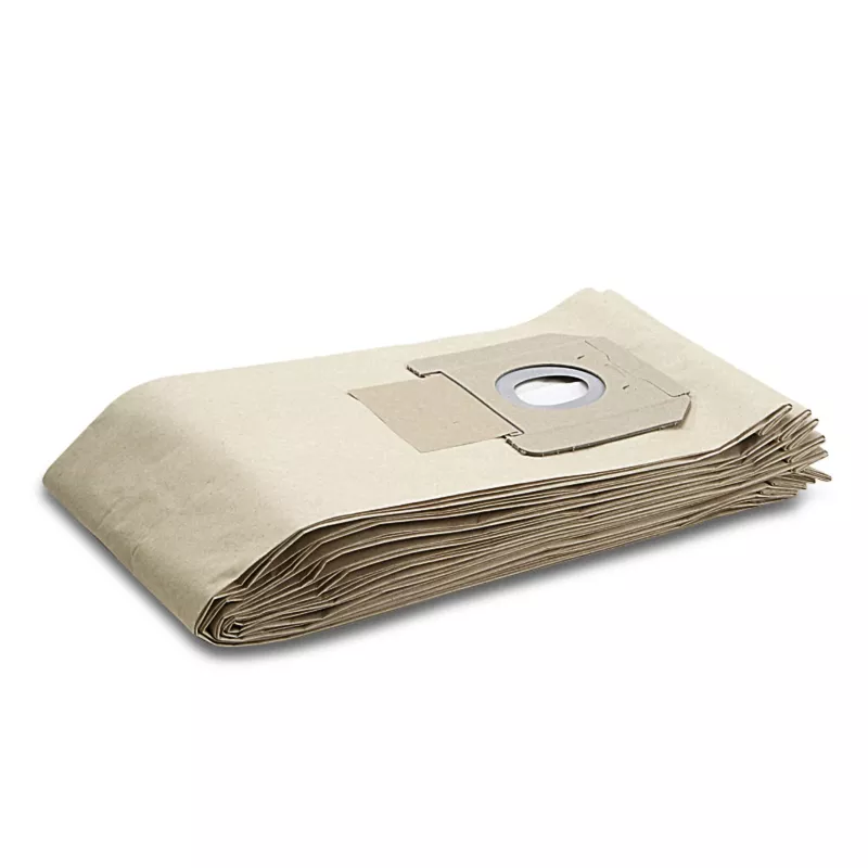 Kärcher papīra filtra maisiņi - putekļu maisiņš - dabīgs - 210 mm - 380 mm - 55 mm - 500 g (NT 40/1 6.904-208.0)