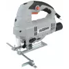 BRÜDER MANNESMANN M12781 800W elektroniskais svārsta figūrzāģis ar 4 pakāpju orbitālo darbību, bez instrumentiem maināms asmens, 0–3000 SPM, 80 mm griešanas dziļums kokā