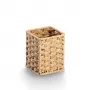 Zeller pildspalvu turētājs Paper Weave Natural 8 x 8 x 10,7 cm (15210)