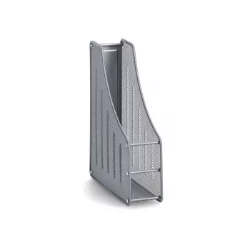 ZELLER MESHLINE sudraba metāla sieta stāvžurnālu turētājs DIN A4/C4 17700