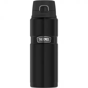 THERMOS Stainless King vakuuma termoss 700 ml, melns, 4010233070