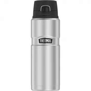 THERMOS Stainless King vakuuma termoss 700 ml, melns, 4010233070