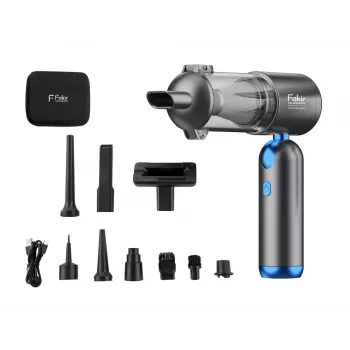 Fakir AS 150 LT daudzfunkcionāls bezvadu rokas putekļsūcējs, antracīta/zils, 120W, 11,1V, 3 līmeņi, 2993003
