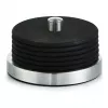 Zeller Present stikla paliktņu komplekts nerūsējošais tērauds / silikons 6 cm Ø10 cm melns, 7 daļas (27224)
