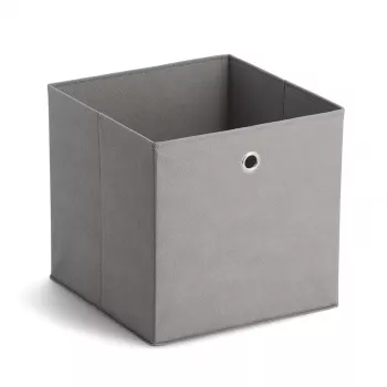Zeller 14110 neausta auduma uzglabāšanas kaste, 30 L, 32 x 32 x 32 cm, pelēka