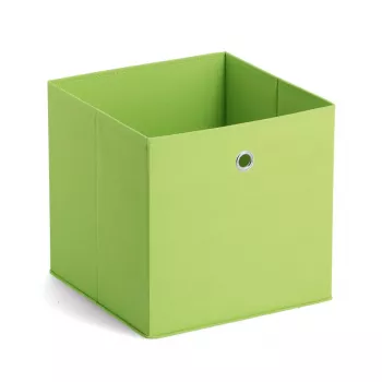 Zeller 14114 neausta auduma uzglabāšanas kaste, 30 L, 32 x 32 x 32 cm, zaļa